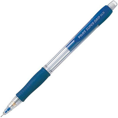 Image for PILOT SUPER GRIP MECHANICAL PENCIL 0.5MM BLUE BOX 12 from PaperChase Office National