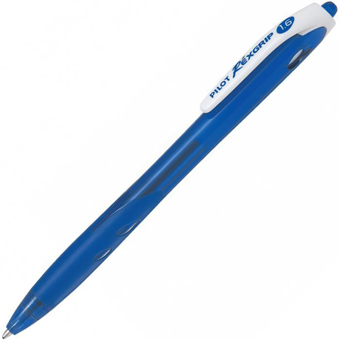 Image for PILOT BEGREEN REXGRIP RETRACTABLE BALLPOINT PEN 1.6MM BLUE from PaperChase Office National