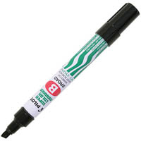 pilot sca-b super colour permanent marker chisel 4.0mm black