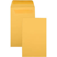 cumberland p7 envelopes seed pocket plainface self seal 85gsm 145 x 90mm gold box 500