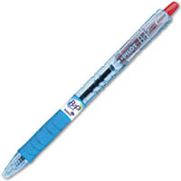 pilot begreen b2p bottle-to-pen retractable ballpoint pen 1.0mm red