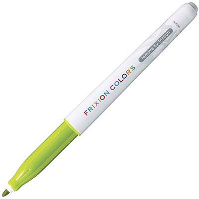 Image for PILOT FRIXION ERASABLE MARKER 2.5MM LIME GREEN BOX 12 from Discount Office National