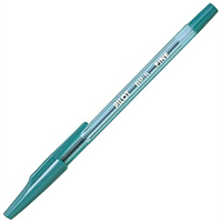 pilot bp-s stick type ballpoint pen medium green