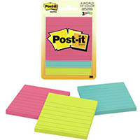 post-it 6301 lined notes 76 x 76mm jaipur pack 3