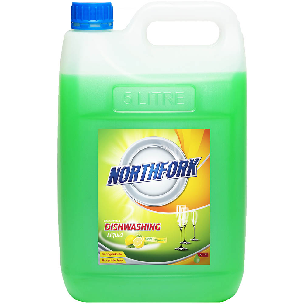 Image for NORTHFORK DISHWASHING LIQUID 5 LITRE from Surry Office National