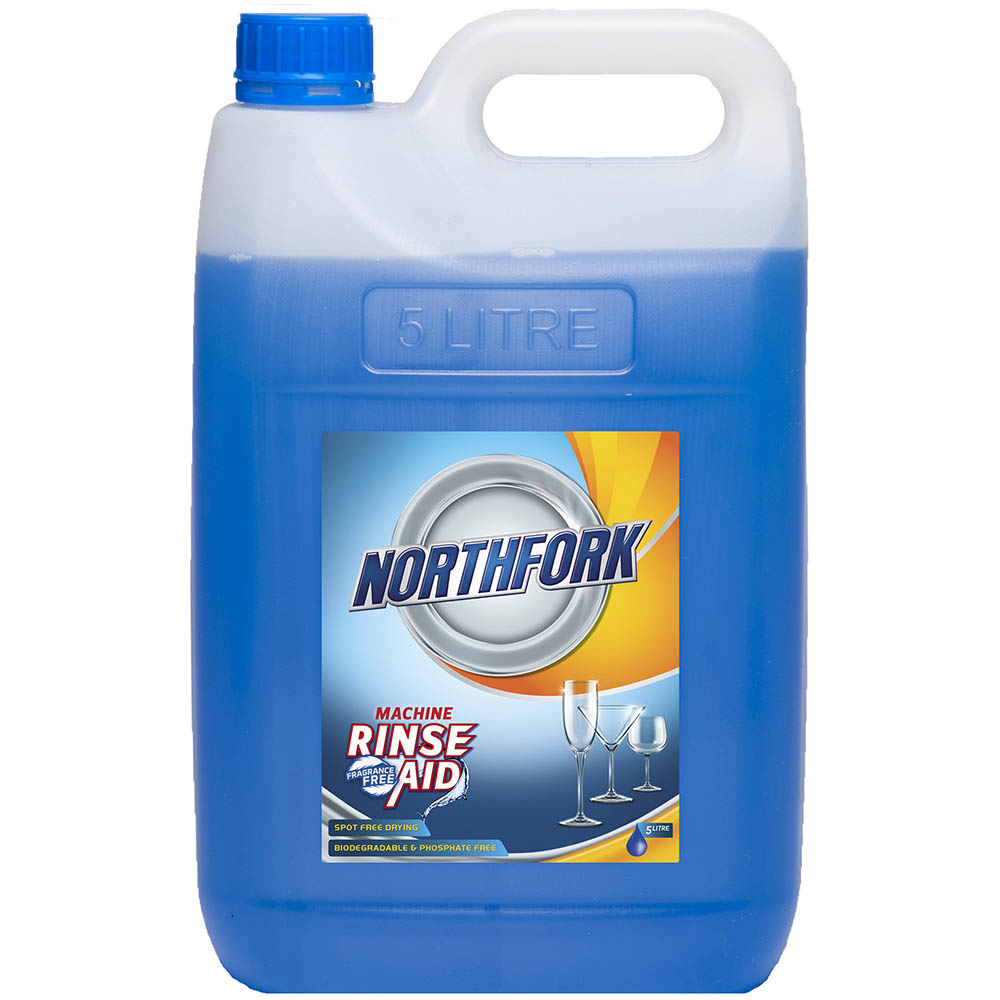 Image for NORTHFORK DISHWASHER RINSE AID 5 LITRE from Aztec Office National
