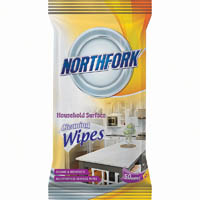 northfork household surface cleaning wipes pack 50 sheets