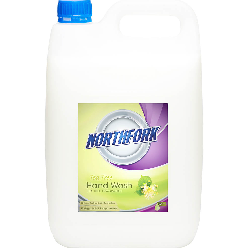 Image for NORTHFORK LIQUID HANDWASH WITH TEA TREE OIL 5 LITRE CARTON 3 from Mackay Business Machines (MBM) Office National