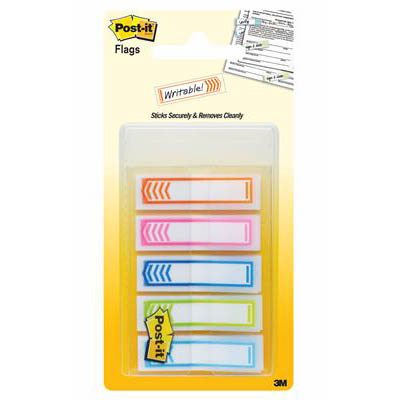 Image for POST-IT 684-SH ARROW MESSAGE FLAGS ASSORTED PACK 100 from Express Office National