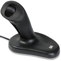 3m em500gpl wired ergonomic mouse large black