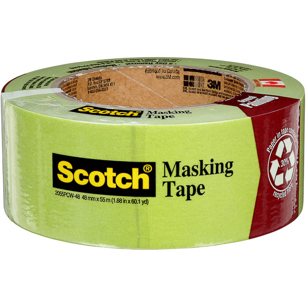 Image for TARTAN MASKING TAPE INDIVIDUALLY WRAPPED 48MM X 54.8M from Pirie Office National