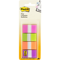 post-it 680-pgop2 flags bright assorted pack 80