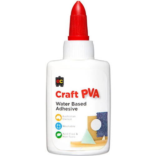 Image for EDUCATIONAL COLOURS CRAFT PVA GLUE 50ML from Emerald Office Supplies Office National