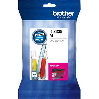 Image for BROTHER LC3339XL INKVESTMENT INK CARTRIDGE HIGH YIELD MAGENTA from Surry Office National