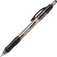 papermate profile retractable ballpoint pen 1.0mm black