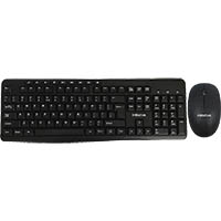 initiative wireless keyboard and mouse combo black