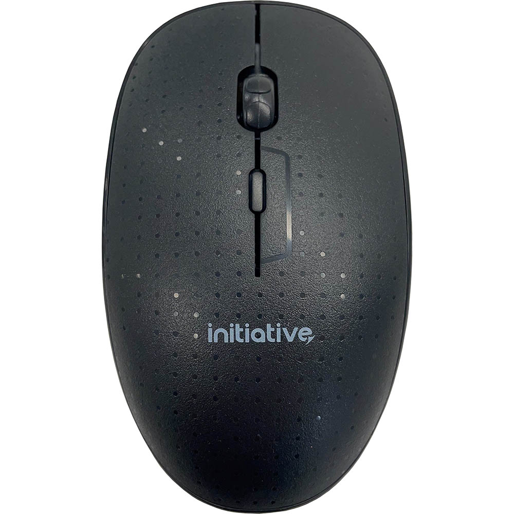 Image for INITIATIVE WIRELESS MOUSE BLACK from PaperChase Office National