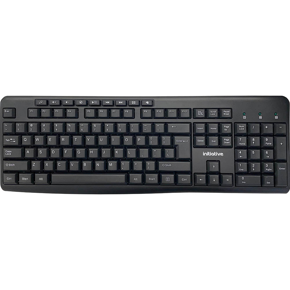 Image for INITIATIVE WIRELESS KEYBOARD BLACK from Office National