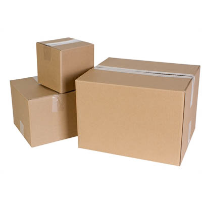 Image for CUMBERLAND HEAVY DUTY SHIPPING BOX 369 X 305 X 102MM BROWN from Surry Office National