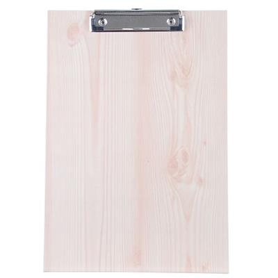 Image for CUMBERLAND CLIPBOARD TIMBER LOOK FLAT CLIP A4 from Express Office National