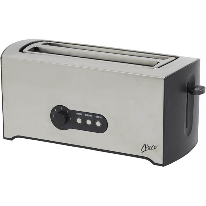 Image for NERO TOASTER 4 SLICE STAINLESS STEEL from Emerald Office Supplies Office National