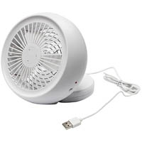 nero usb desk fan 110mm white