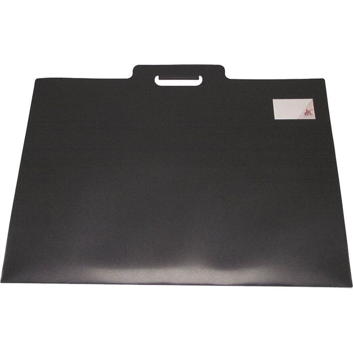 Image for COLBY ART CARRY SLEEVE PP EMBOSSED WITH HANDLE A2 BLACK from Emerald Office Supplies Office National