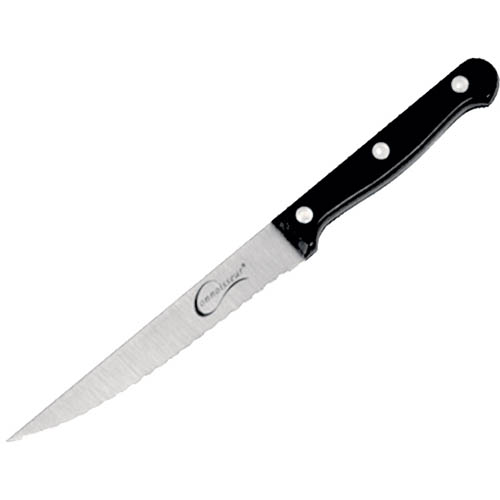 Image for CONNOISSEUR SERRATED EDGE UTILITY KNIFE 120MM BLACK from OFFICE NATIONAL CANNING VALE