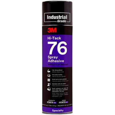 Image for 3M 76 HI-TAC ADHESIVE SPRAY 515G from Surry Office National