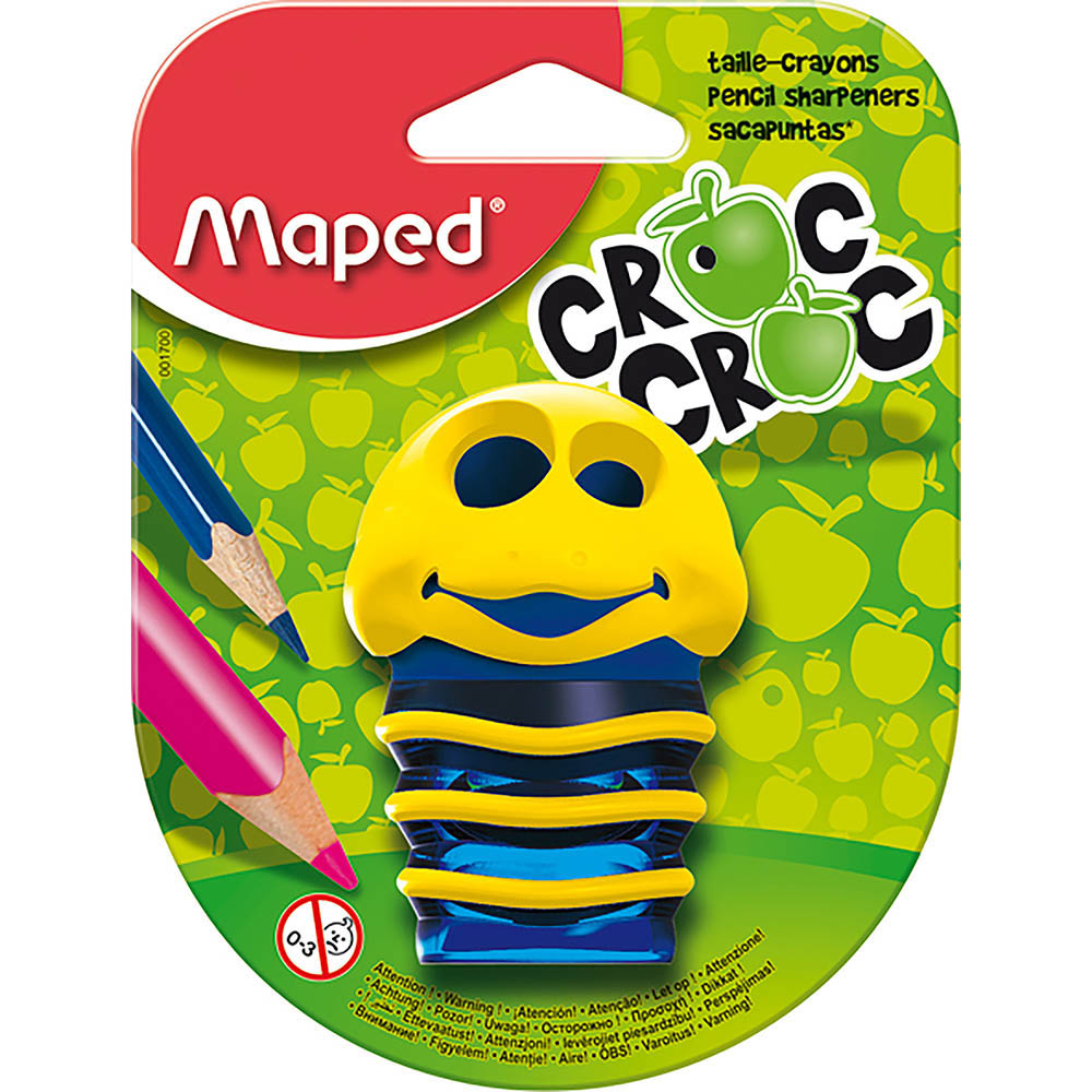 Image for MAPED INOVATION CROC-CROC PENCIL SHARPENER 2-HOLE from Pirie Office National