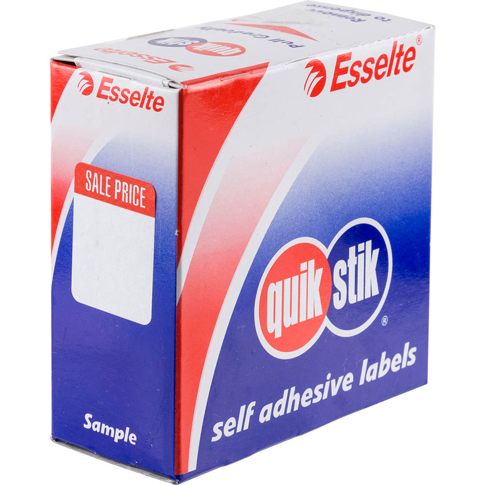 Image for QUIKSTIK LABEL DISPENSER SALE PRICE 24 X 32MM ORANGE/WHITE PACK 400 from Connelly's Office National