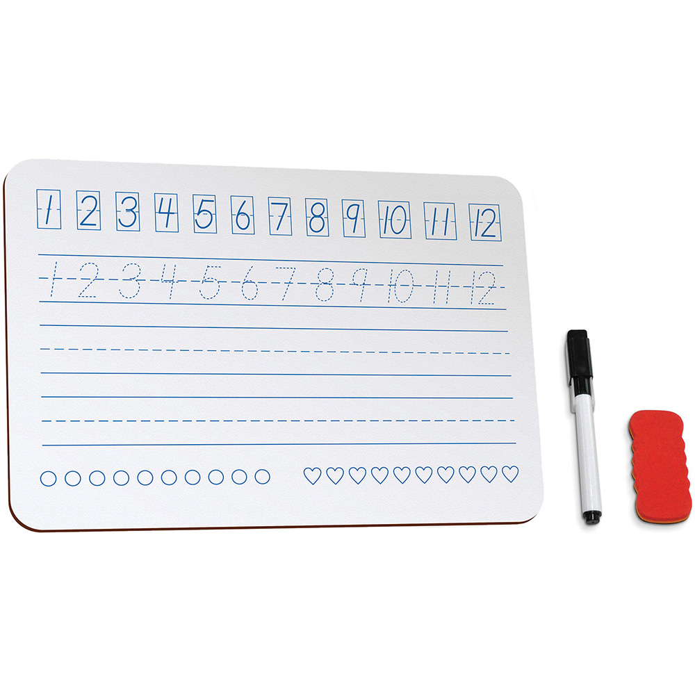 Image for JPM WHITEBOARD NUMBERS A4 WHITE from PaperChase Office National