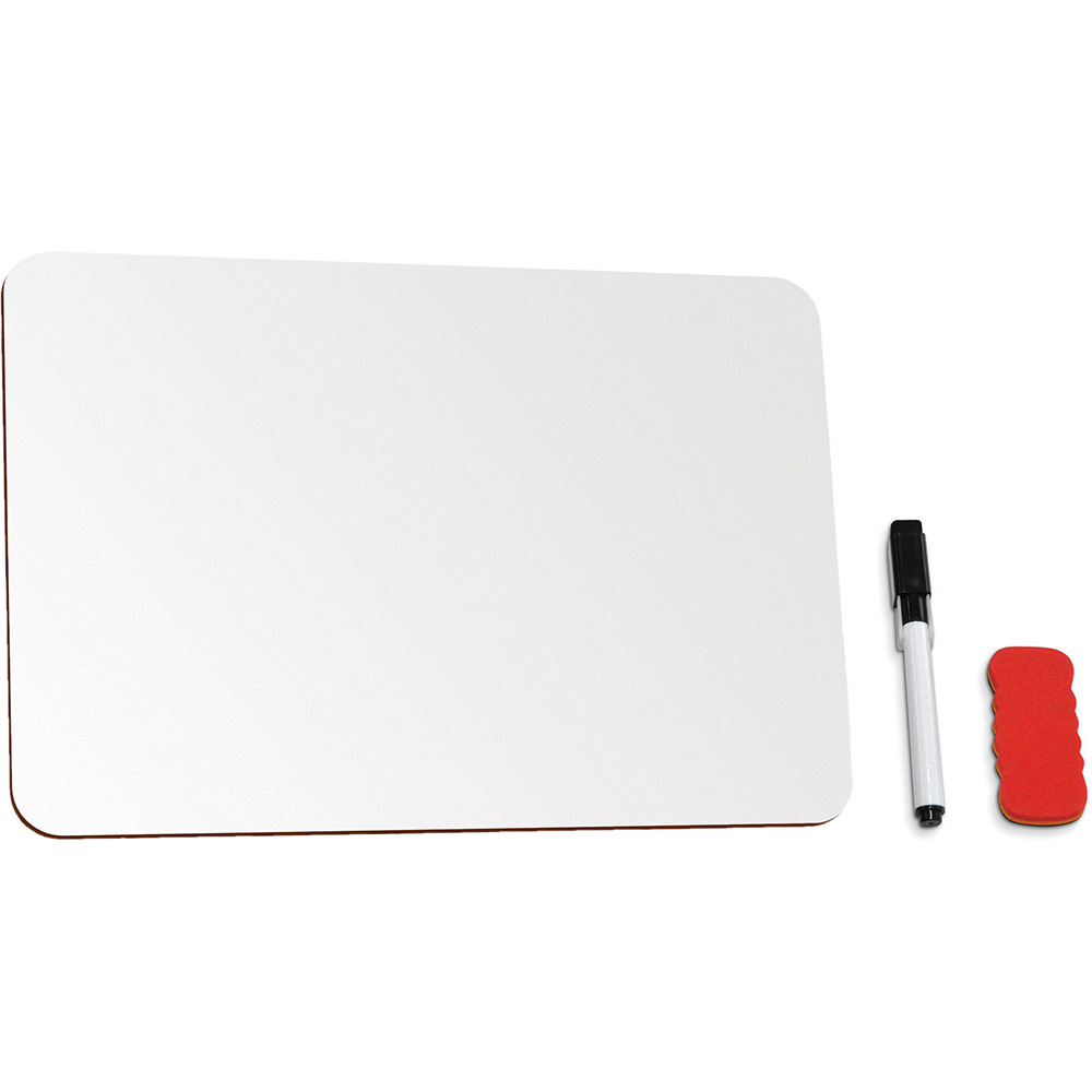 Image for JPM WHITEBOARD DOUBLE-SIDED A4 WHITE from Office National Sydney Stationery