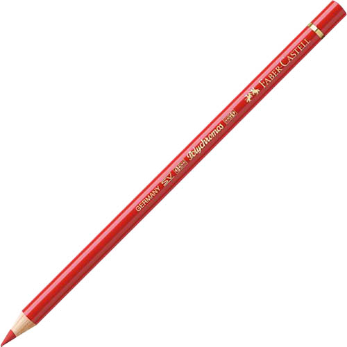 Image for FABER-CASTELL COLOURED PENCIL SCARLET RED from Discount Office National