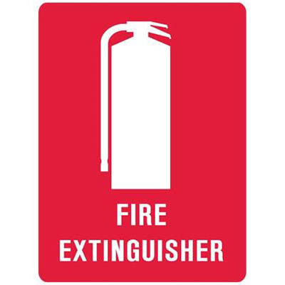 Image for TRAFALGAR FIRE EXTINGUISHER SIGN 450 X 300MM from Office National Barossa