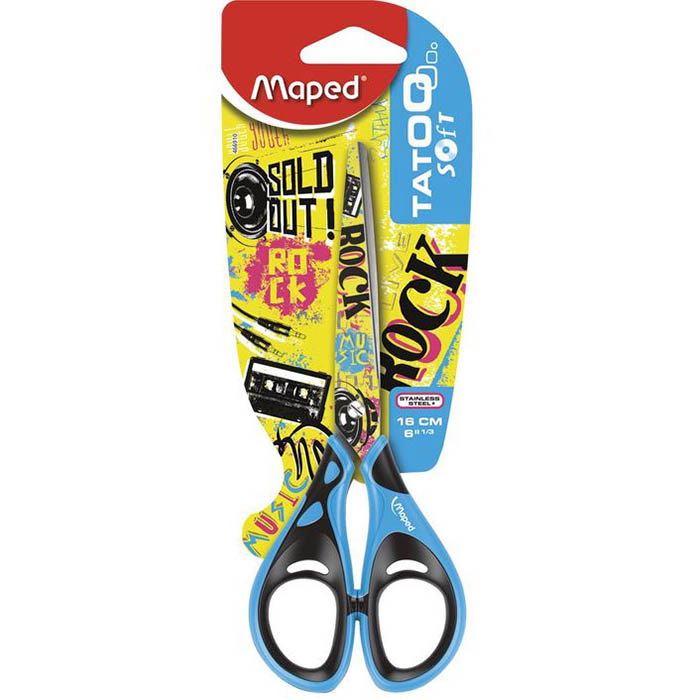 Image for MAPED SCISSORS TATOO ASSORTED 160MM from OFFICE NATIONAL CANNING VALE