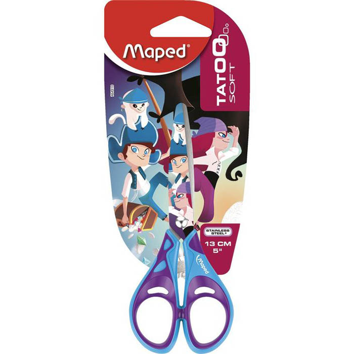 Image for MAPED SCISSORS TATOO ASSORTED 130MM from Surry Office National