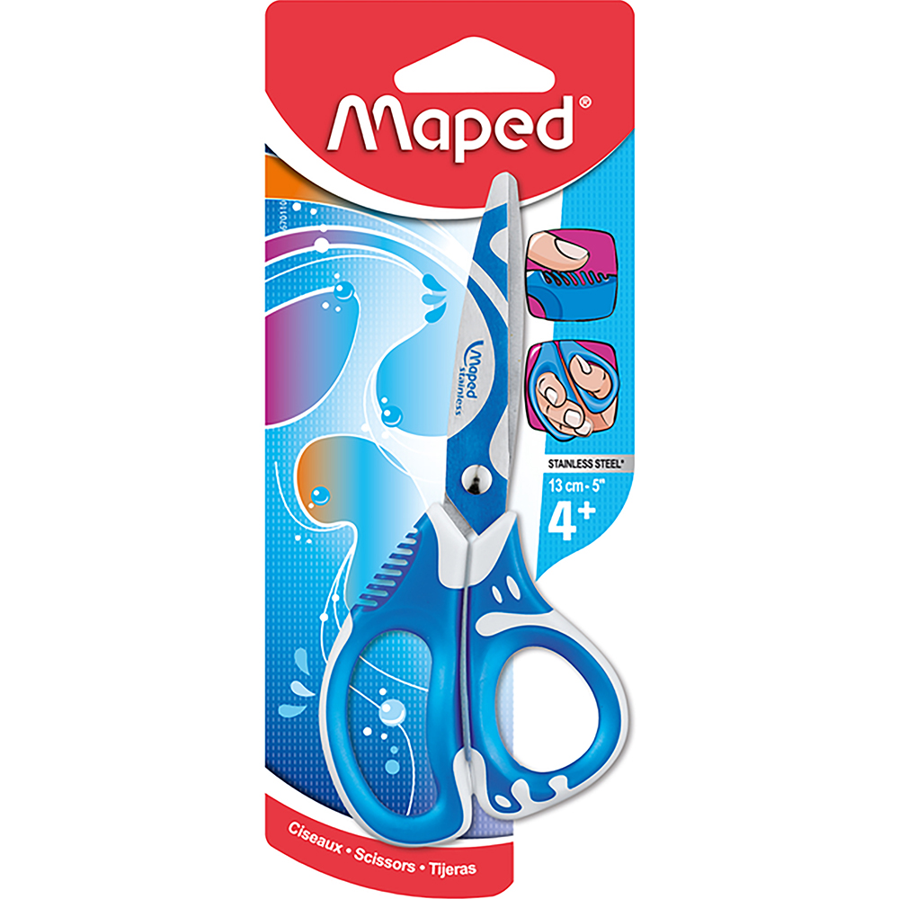 Image for MAPED ZENOA FIT SCISSORS 130MM ASSORTED from PaperChase Office National