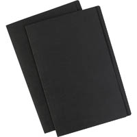 avery 88154 manilla folder foolscap black pack 10
