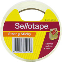 sellotape sticky tape 24mm x 66m clear