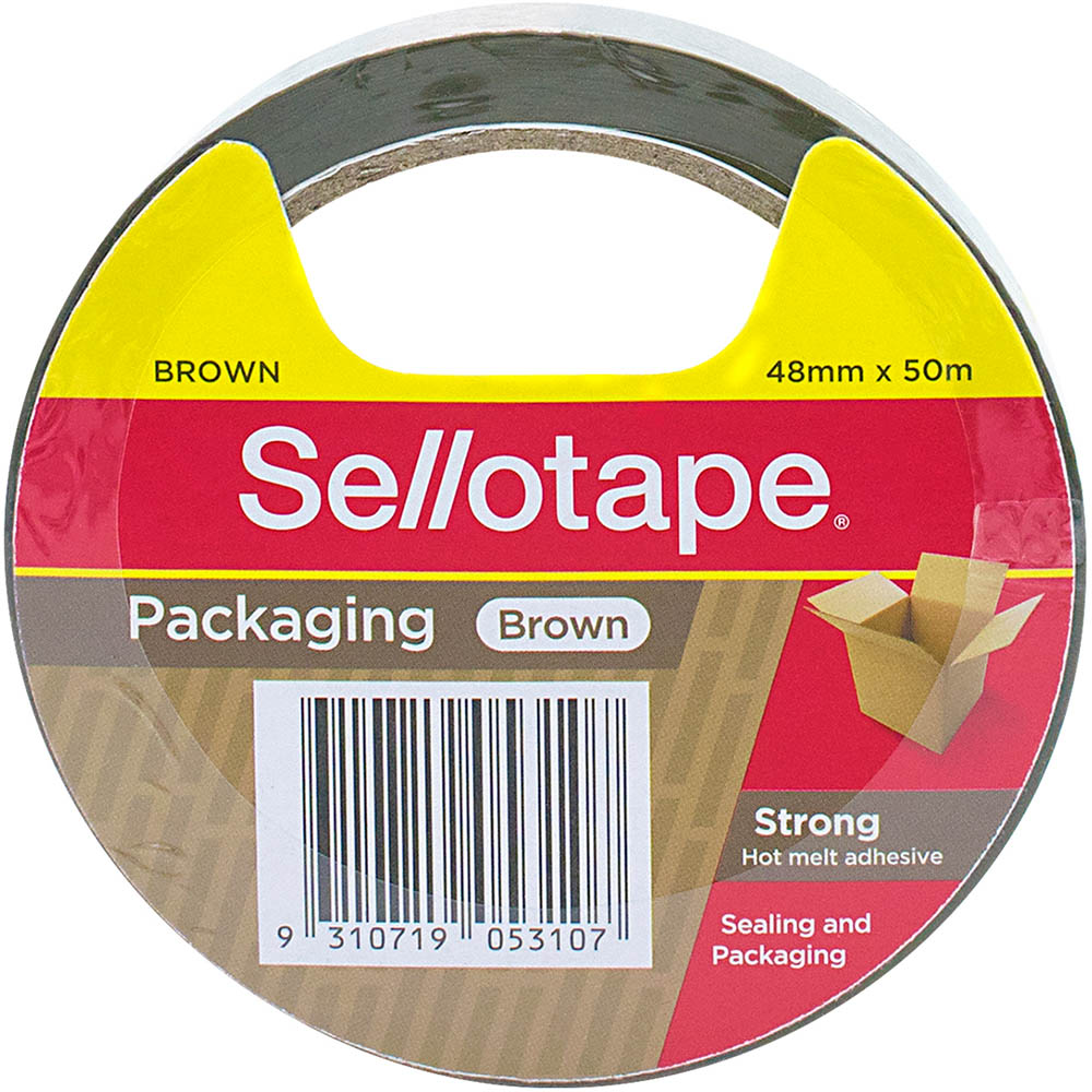 Image for SELLOTAPE PACKAGING TAPE 48MM X 50M BROWN from Aztec Office National
