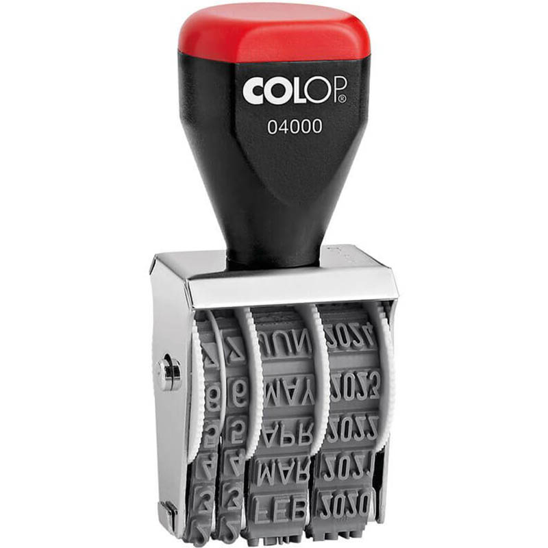 Image for COLOP 04000 TRADITIONAL DATE STAMP 4 BAND 4MM from Discount Office National