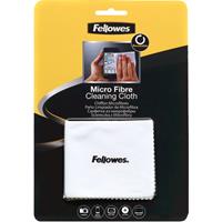 fellowes microfibre cleaning cloth 220 x 150mm white