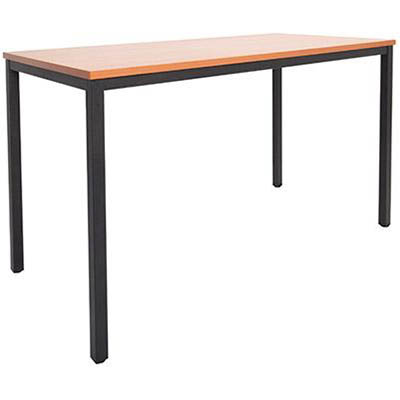 Image for RAPIDLINE STEEL FRAME DRAFTING HEIGHT TABLE 1500 X 750 X 900MM CHERRY from Pirie Office National