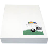 rainbow digital coated a4 copy paper gloss 170gsm white 250 sheets