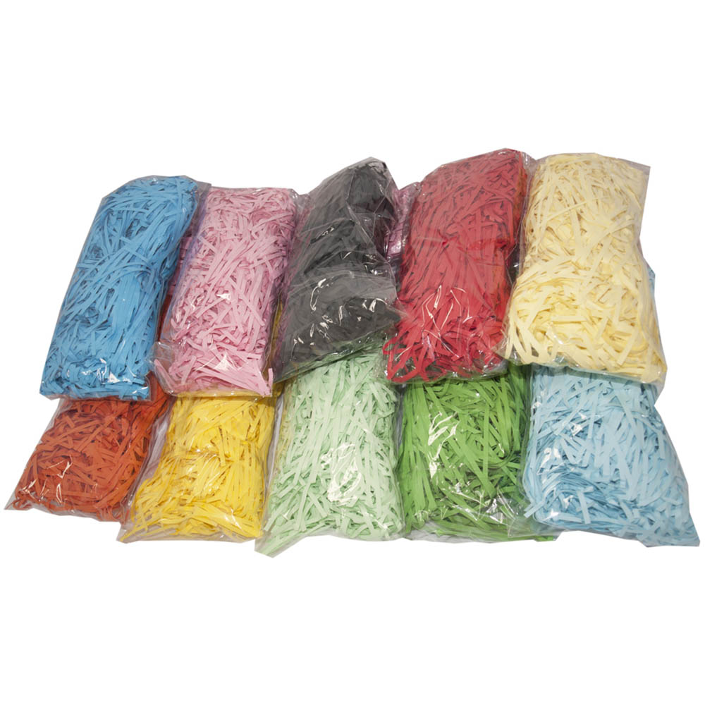 Image for RAINBOW SHREDDED PAPER 30G MATT ASSORTED COLOURS CARTON 30 from C & G Office National