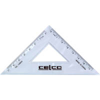 celco set square 45 degrees 140mm clear