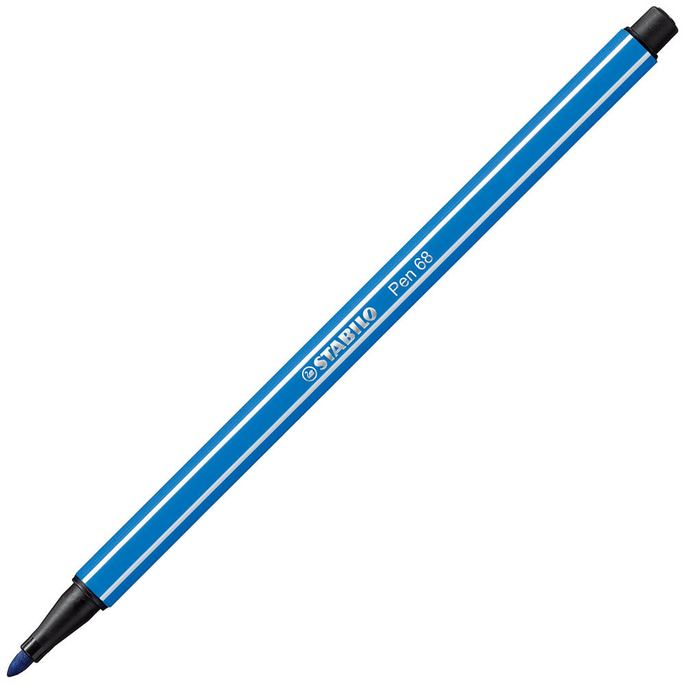 Image for STABILO 68 FIBRE TIP PEN 1.0MM DARK BLUE from OFFICE NATIONAL CANNING VALE