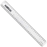 celco ruler metric 300mm white box 50