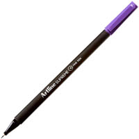 artline supreme fineliner pen 0.4mm purple